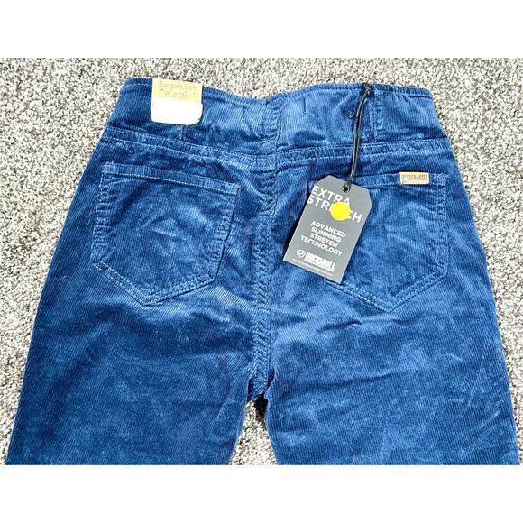 Rock And Roll Denim Bargain Bell Pants Women's 27x34 Pull On Flare Corduroy - Picture 10 of 13